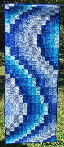 Waterfall Bargello Quilt large