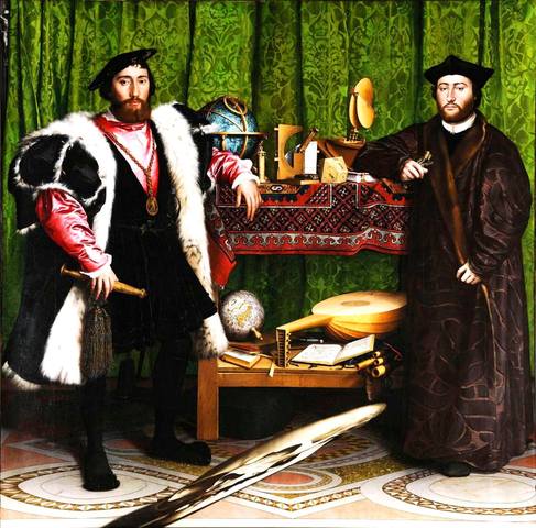 Ганс Гольбейн Младший. Послы. 1533 год. Hans Holbein the Younger The Ambassadors
