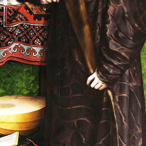 Ганс Гольбейн Младший. Послы. 1533 год. Hans Holbein the Younger The Ambassadors - (Фрагмент картины) 05