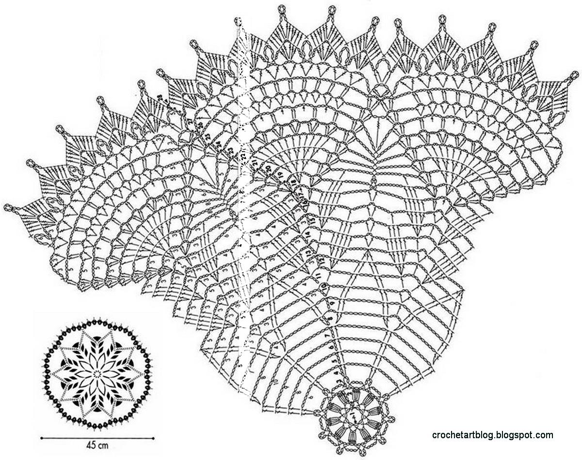 crochet Lace Doily pattern 20