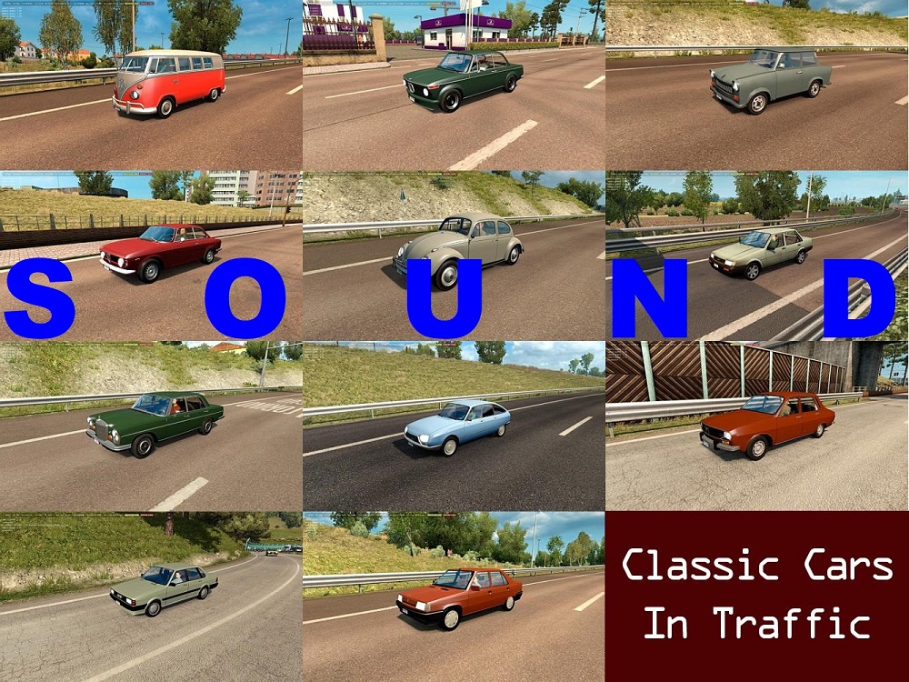 Sounds for Classic Cars Traffic Pack by TrafficManiac v 1.2