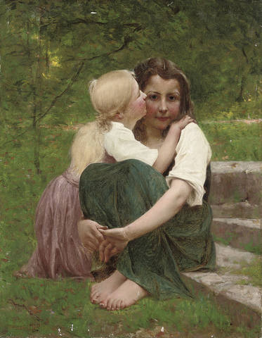 François-Alfred-Delobbe-Sisterly-Love-1 François-Alfred-Delobbe-Sisterly-Love-1