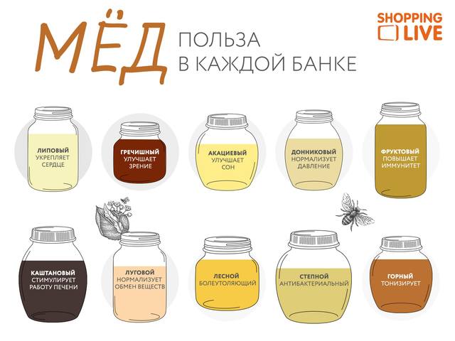 Пчёлки очень любят мёд