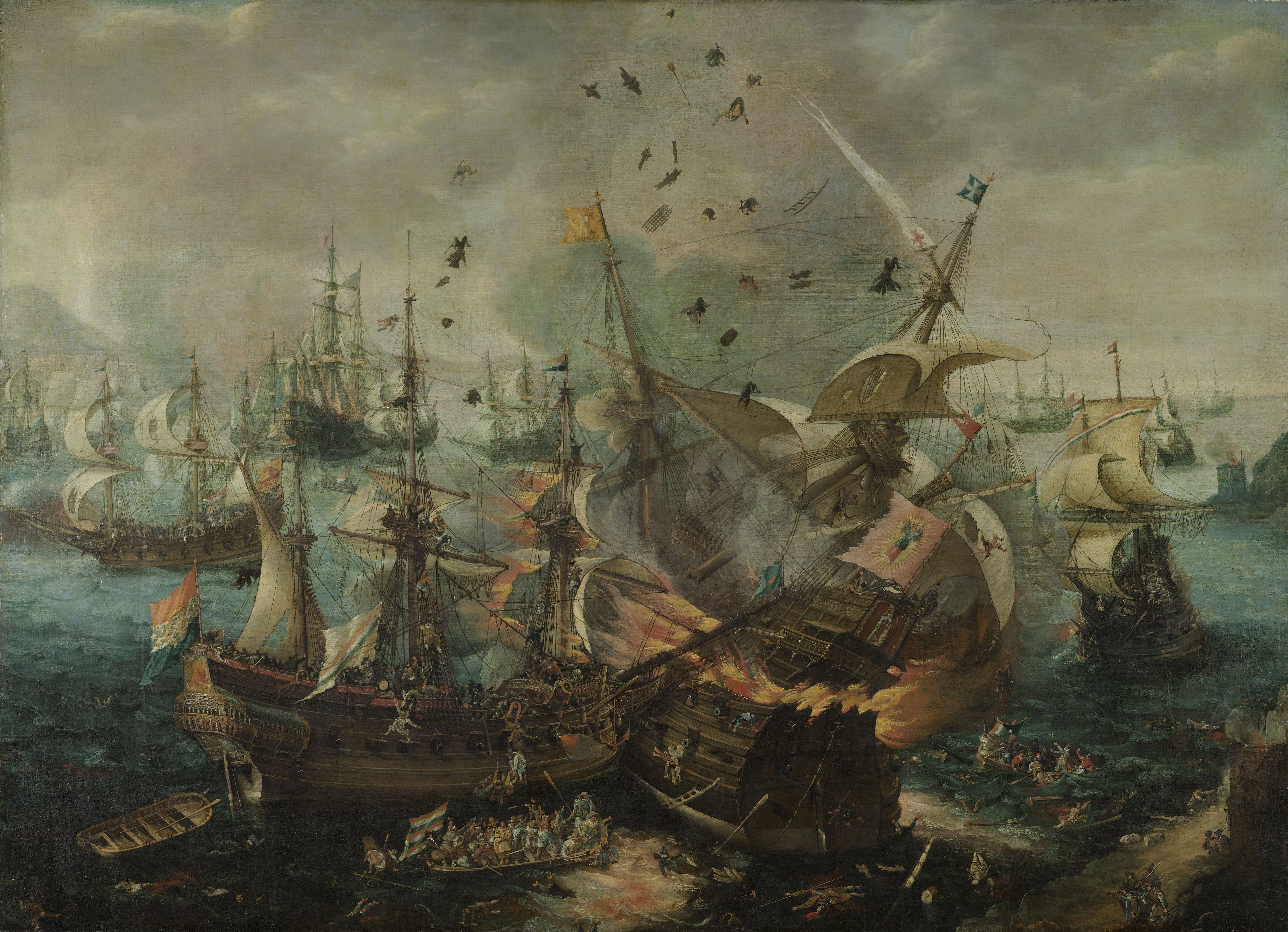 Battle of Gibraltar 1607 Big Size