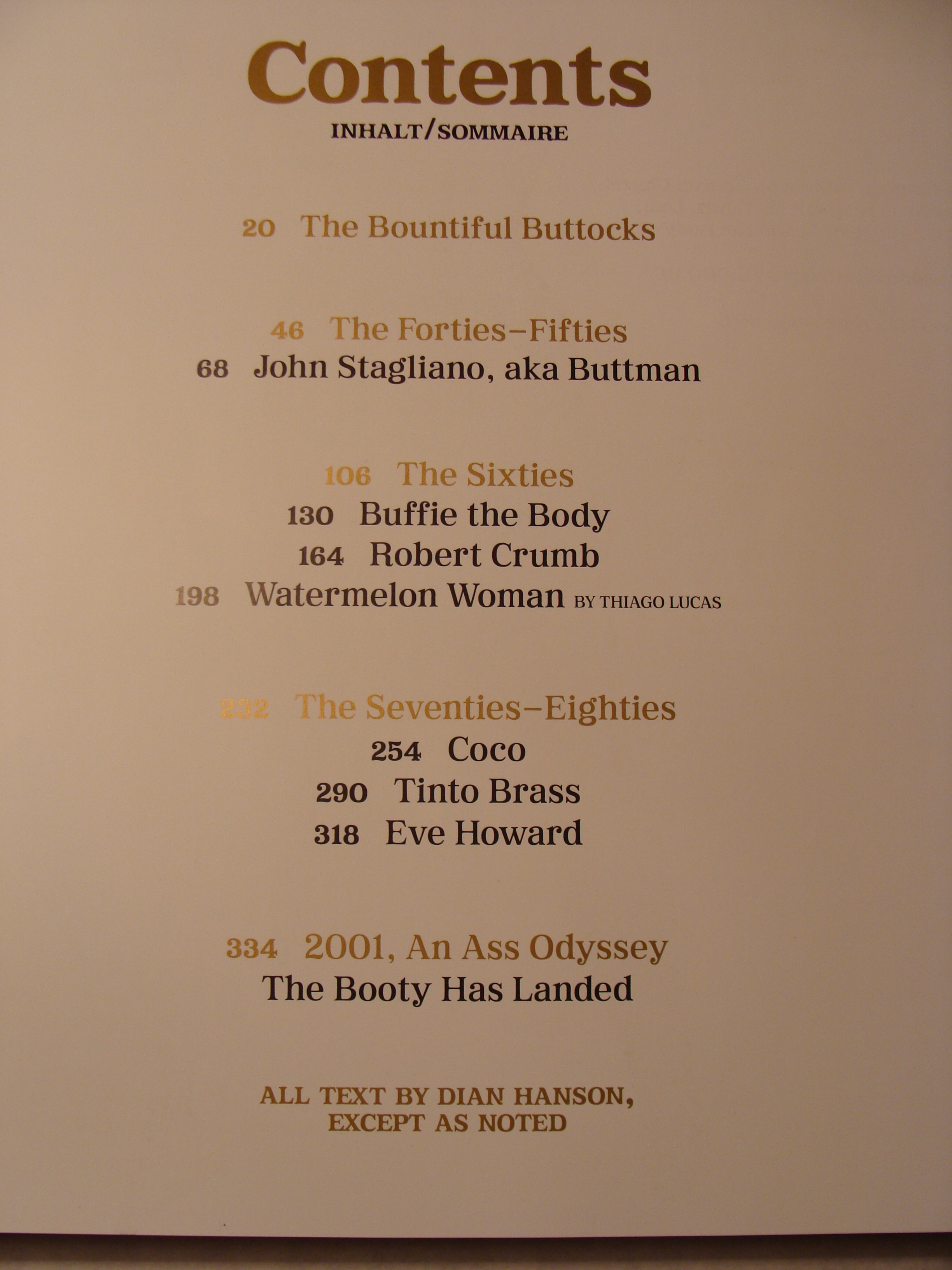 Dian Hanson THE BIG BUTT BOOK Эротика