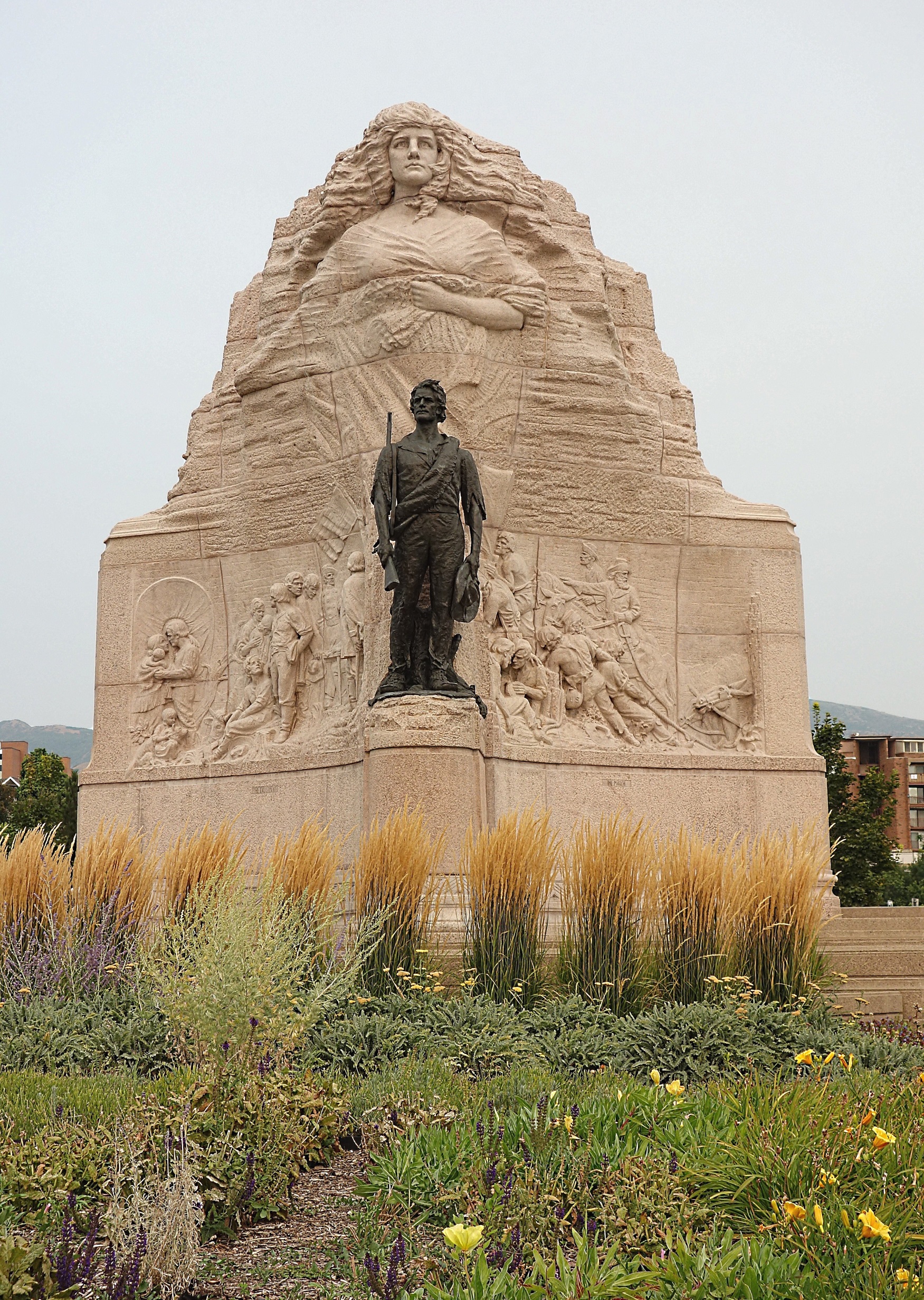 Памятник мормонам - участникам Гражданской войны. Фото Морошкина В.В.
