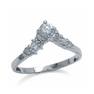 White Cubic Zirconia (CZ) 925 Sterling Silver Classic Ring RN0045848