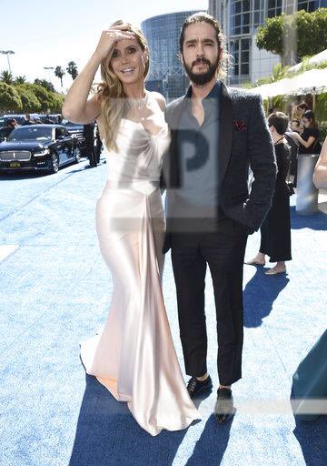 17.09.18 - Tom and Heidi Klum at Emmys, LA