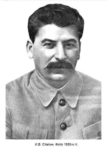 И.В. Сталин. Фото 1930-х гг.