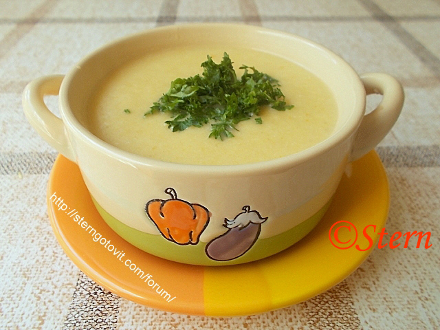 Суп-пюре с капустой