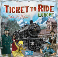 Билет на поезд по Европе Ticket to Ride Europe 1 Билет на поезд по Европе Ticket to Ride Europe 1