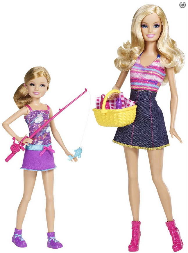 Barbie Sisters Go Fishing Barbie And Stacie Doll 2-Pack
