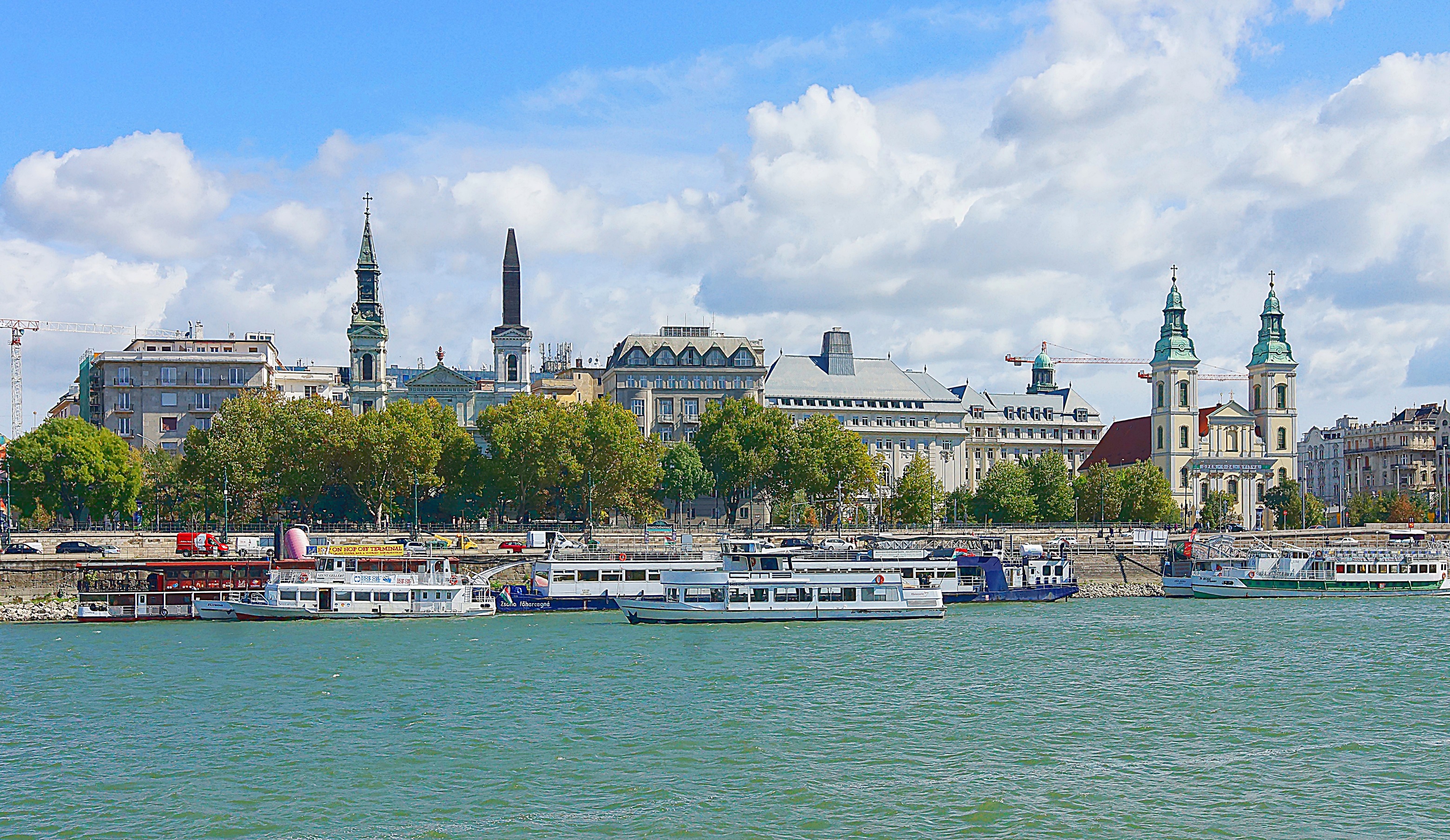 Набережная Дуная в центре Будапешта. Фото Морошкина В.В.