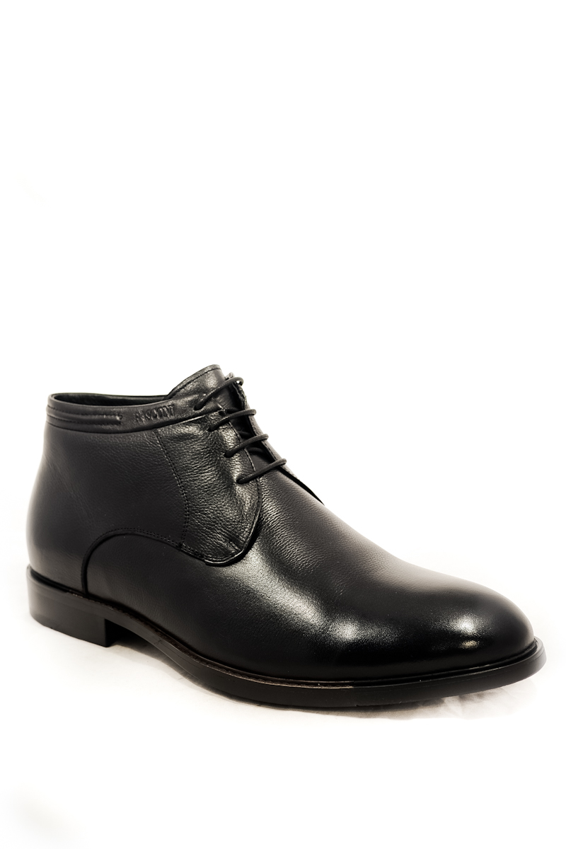 Ботинки натуральная кожа Basconi Basconi 603106-M цвет черный.
