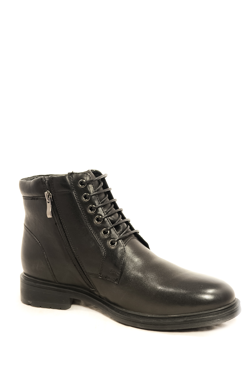 Ботинки натуральная кожа Rozolini CC Rozolini PA019-4-E78M цвет черный.