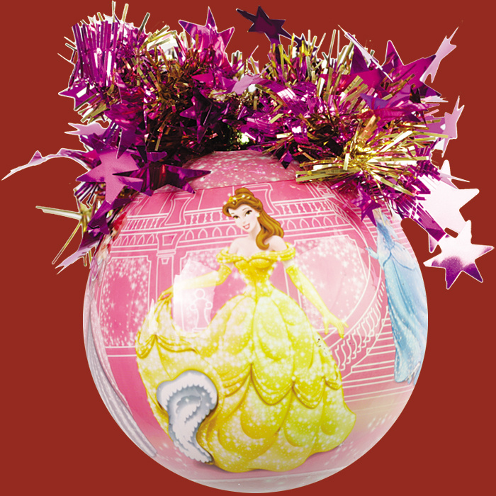 Шар Уолт Дисней (Принцессы на фоне замка), диаметр 85 мм, арт. Ш85002