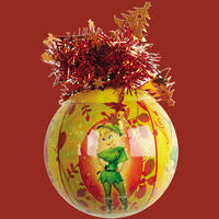 Шар Уолт Дисней (Фея Динь-Динь в желтом), диаметр 85 мм, арт. Ш85008