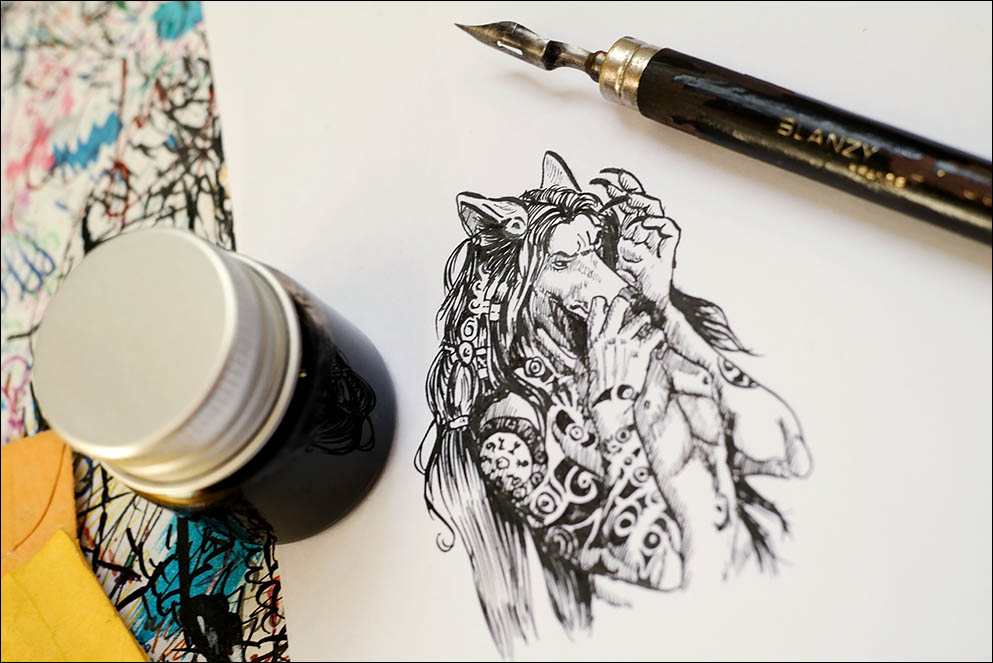 product badges from art picture