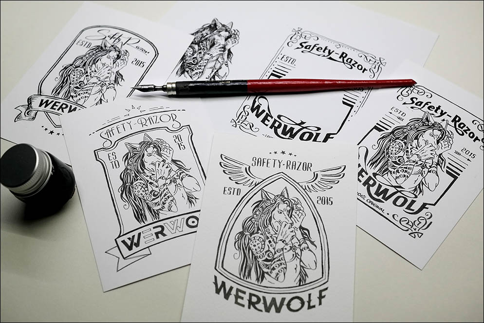 product badges from art picture