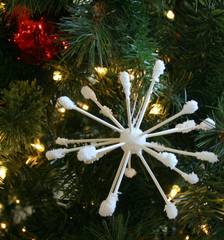 christmas-tree-ornaments-made-cotton-cleaners-salt-snowflake