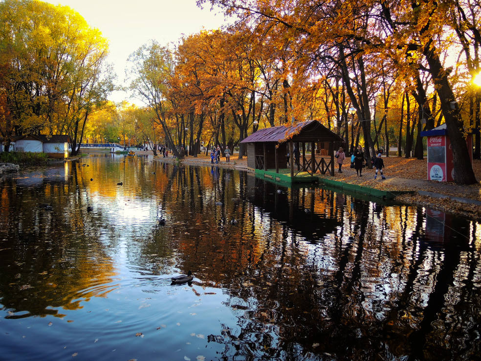 Рисунок парк гагарина самара