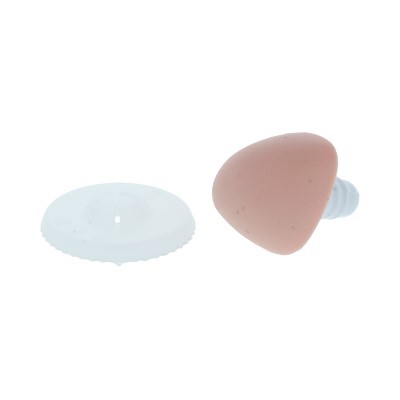 Нос пластиковый HobbyBe - 15 мм , розовый