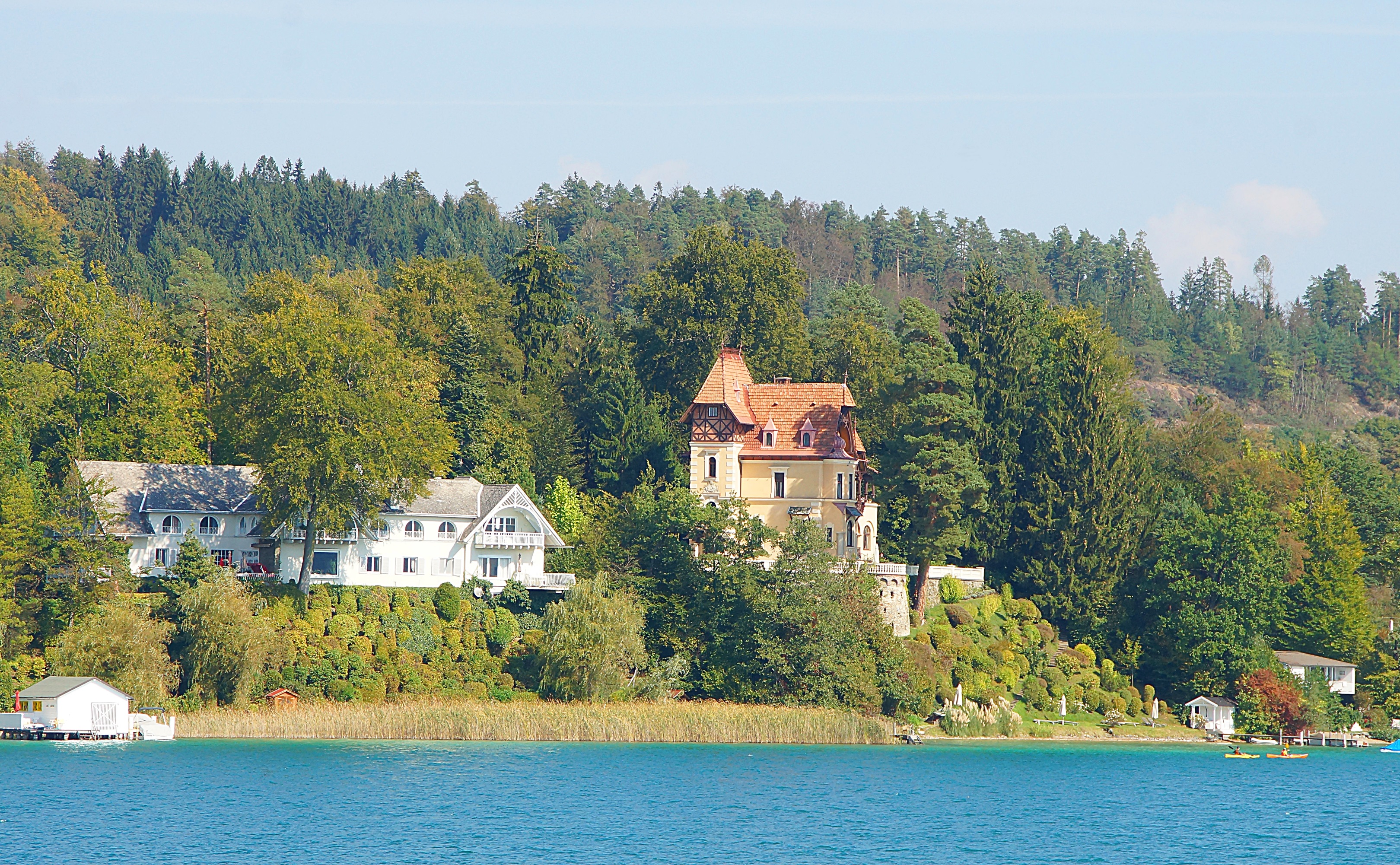 Берег озера Вертерзее. Фото Морошкина В.В.