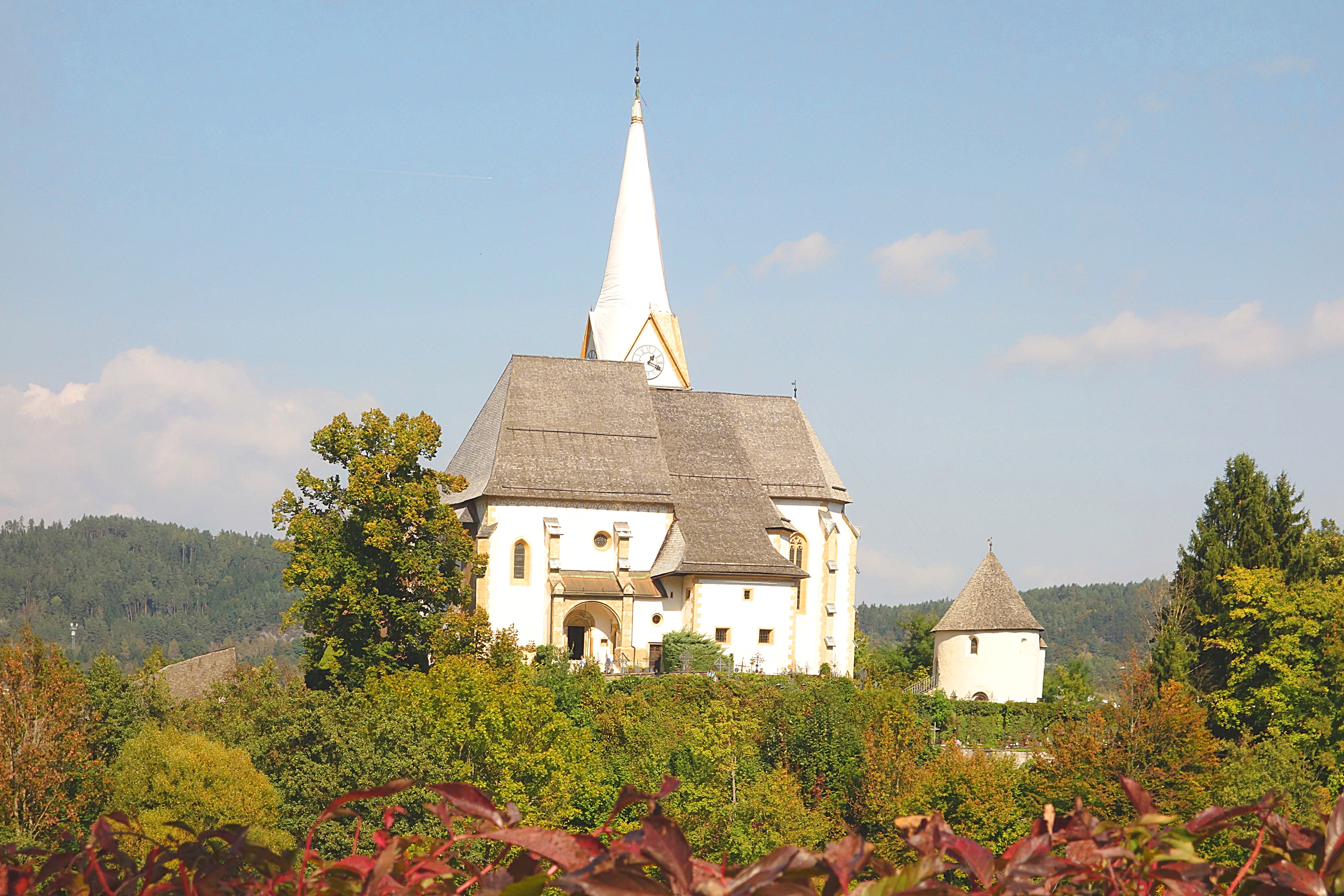 Церковь в г. Мария-Верт на оз. Вертерзее. Фото Морошкина В.В.