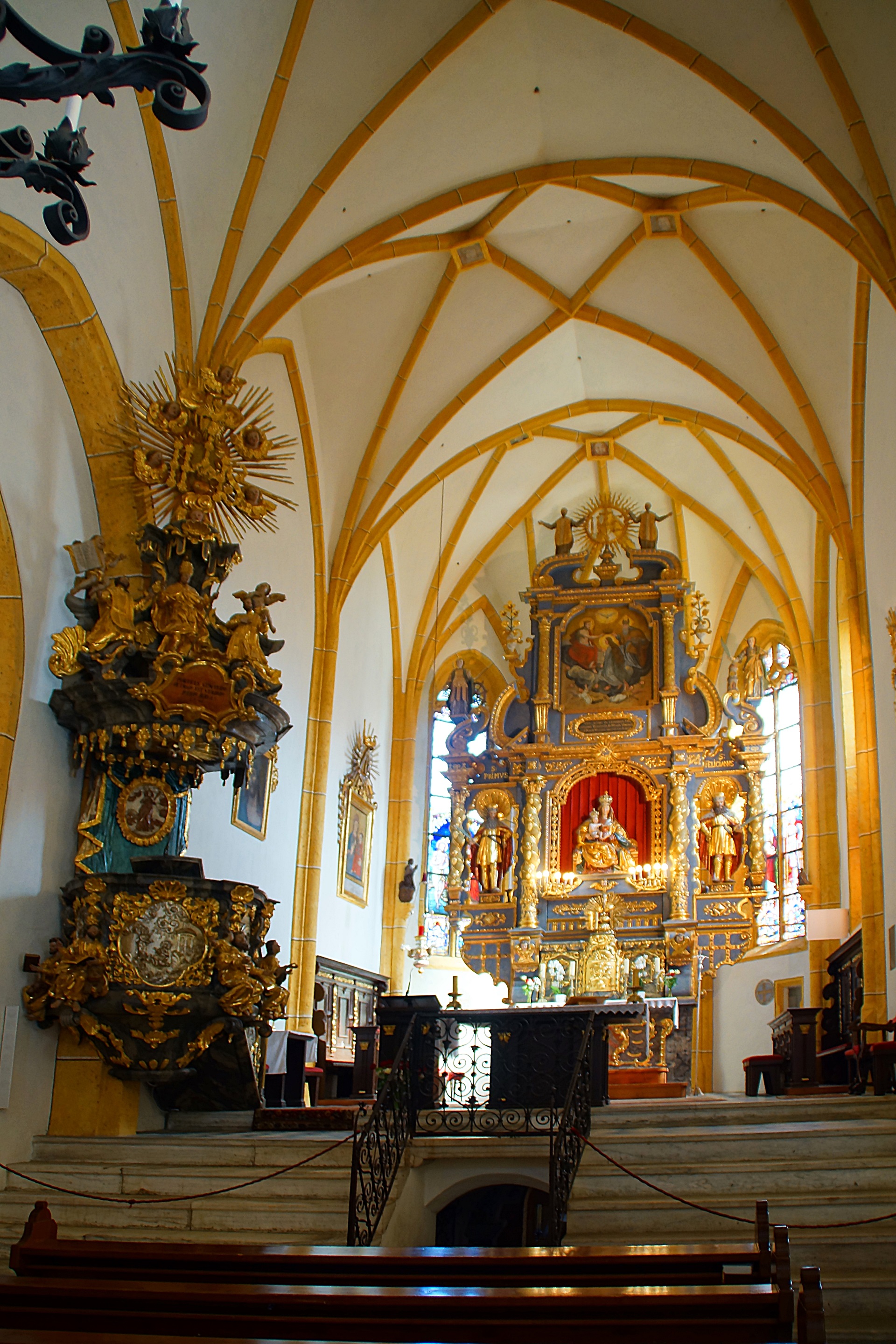 Интерьер церкви в Мария-Верт. Фото Морошкина В.В.