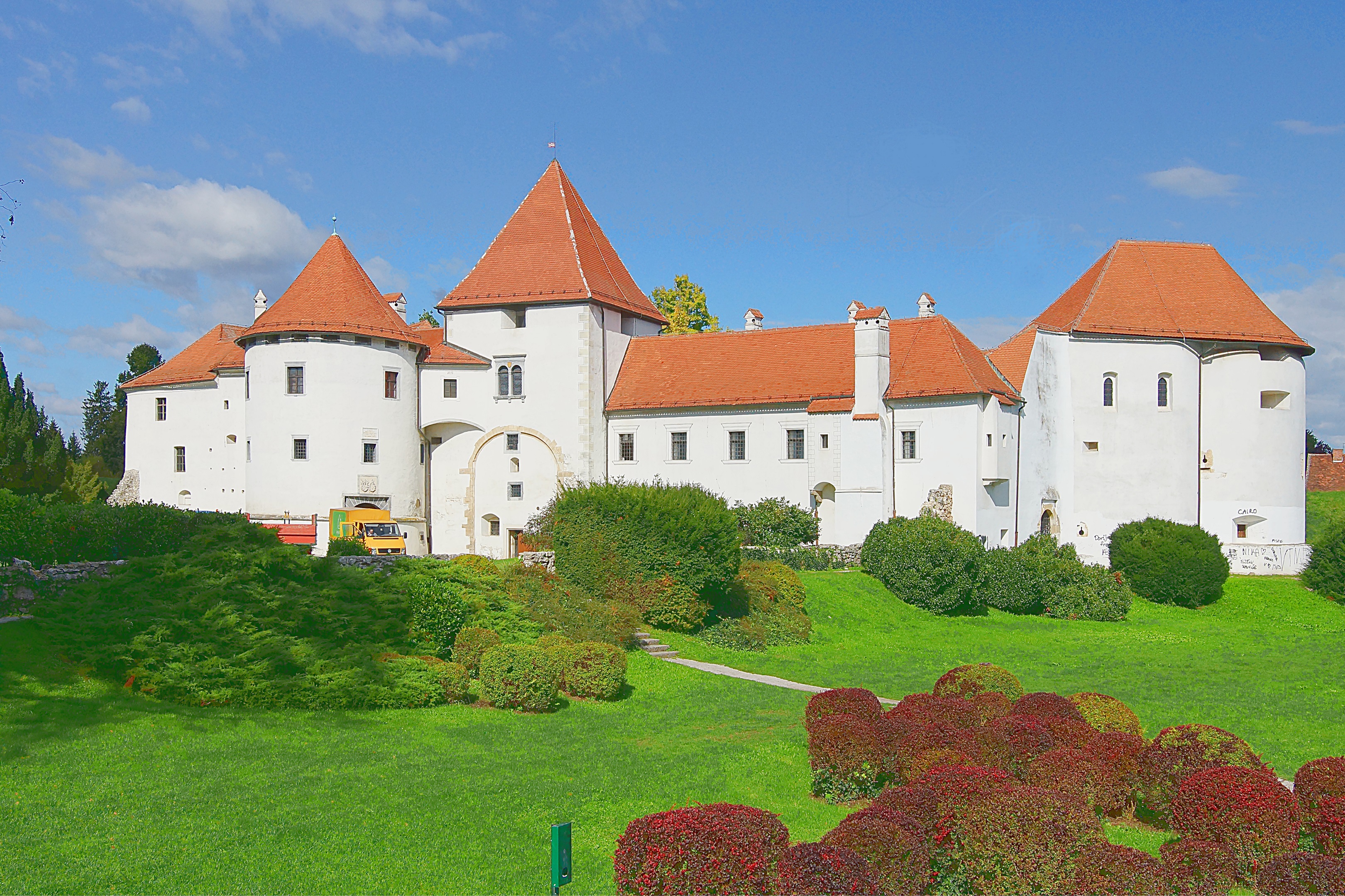 Замок Стары Град в г. Вараждин на севере Хорватии. Фото Морошкина В.В.