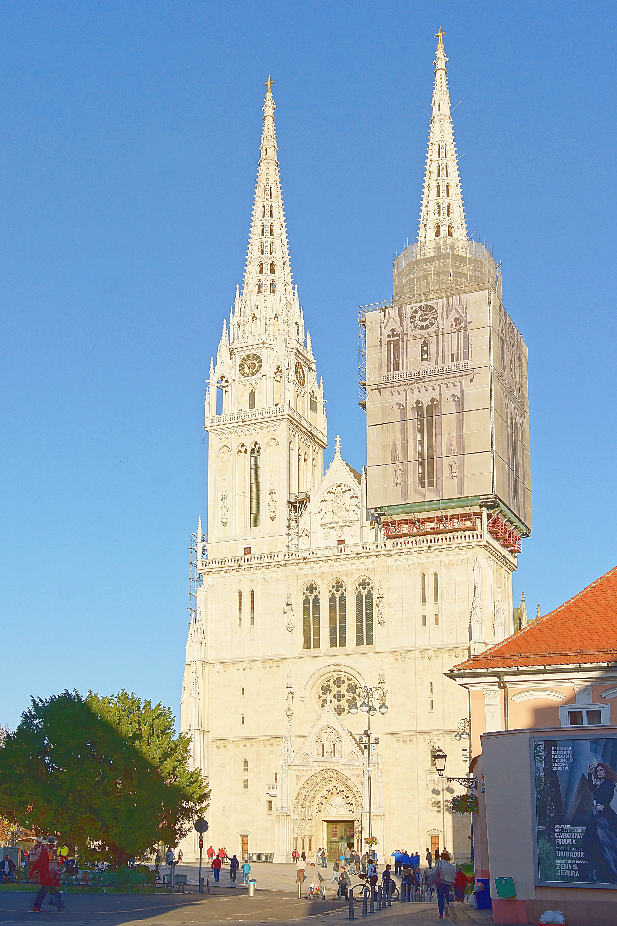 Домский собор Св. Стефании в Загребе. Фото Морошкина В.В.