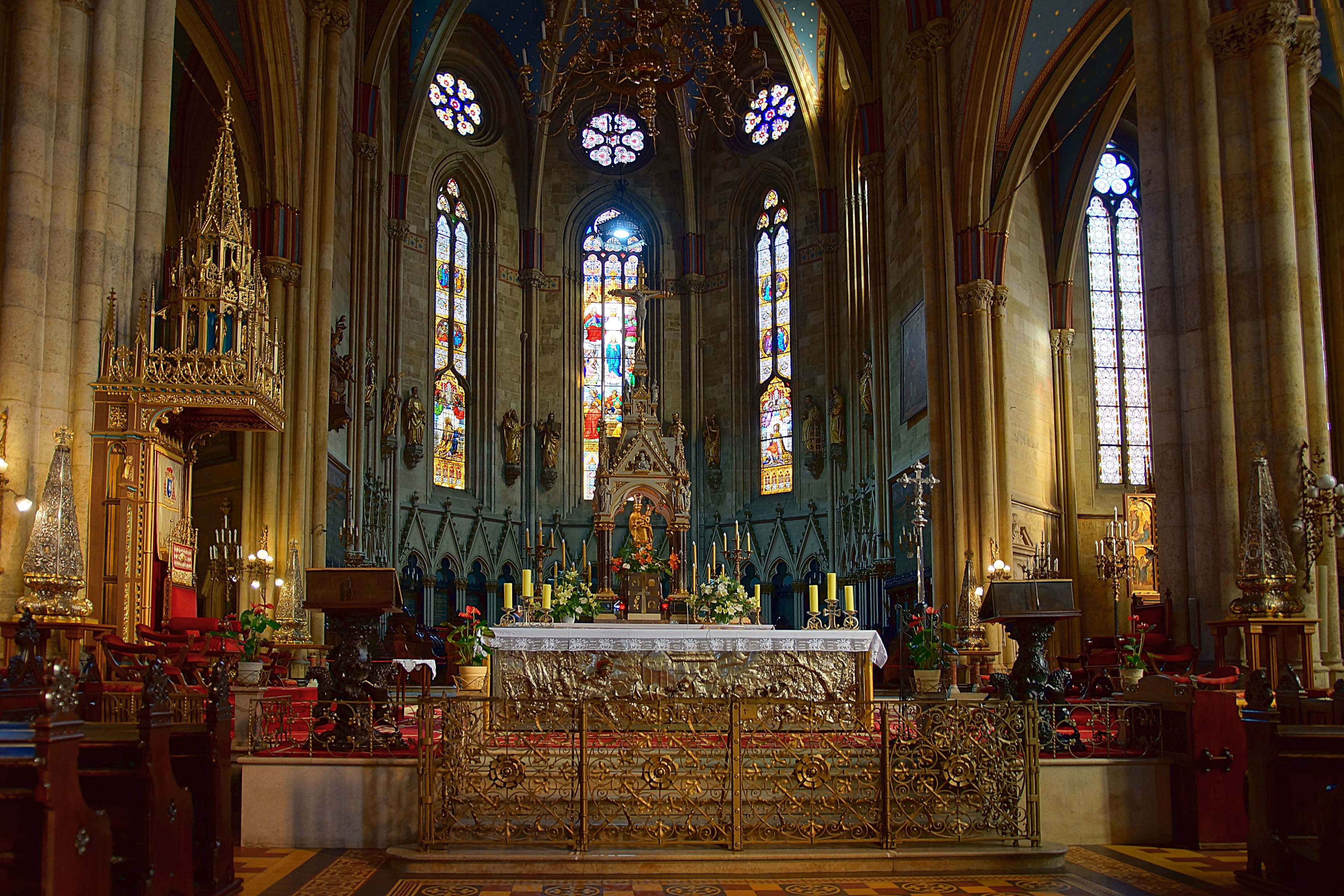Интерьер Домского собора в Загребе. Фото Морошкина В.В.