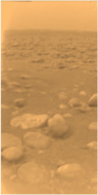 поверхность Титана