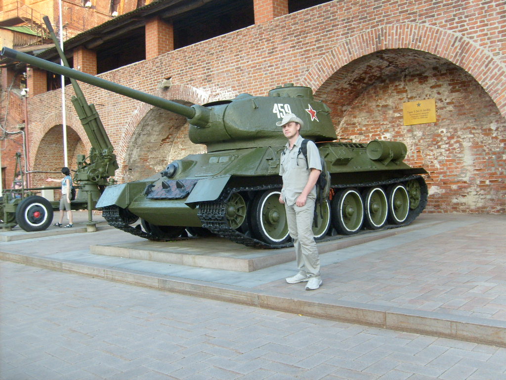 2017-07-19 (24) Нижний Новгород. Кремль. Танк Т-34-85