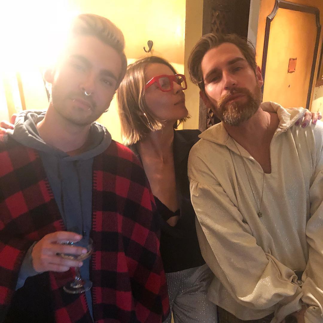 29.11.18 - at Oliver People new book launch at Chateau Marmont