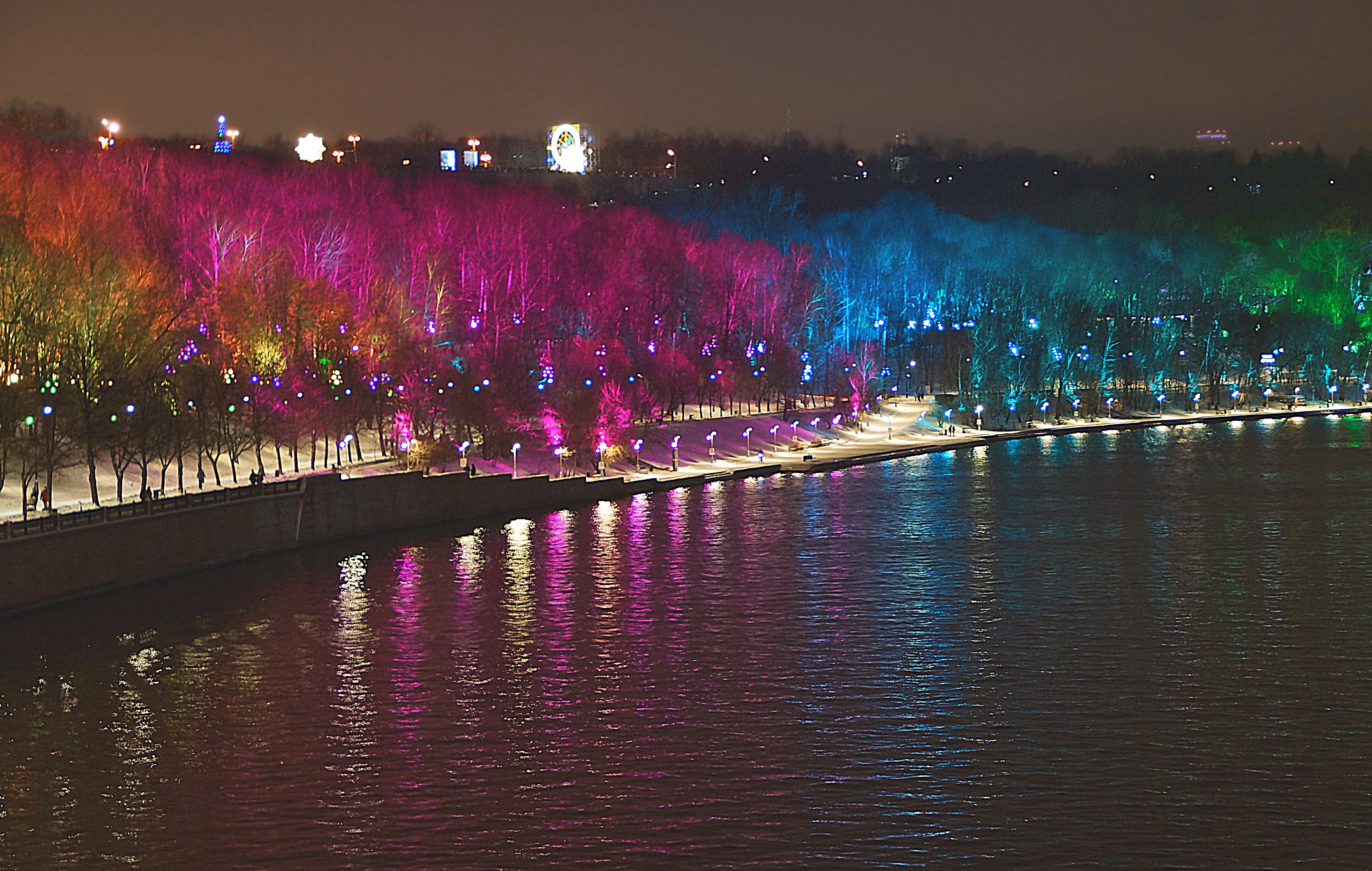 Склон Воробьёвых гор. Фото Морошкина В.В.