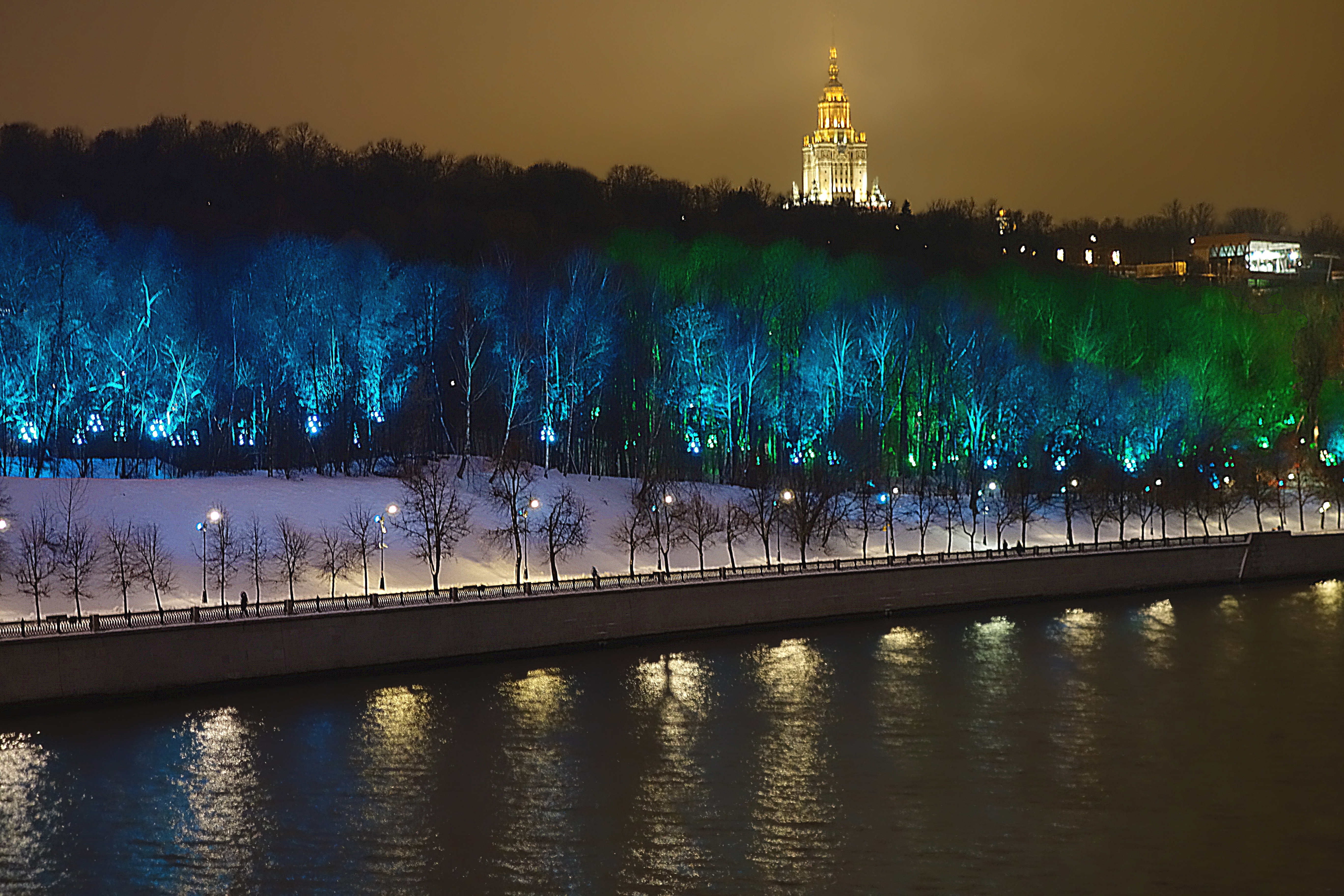 москва река с горы