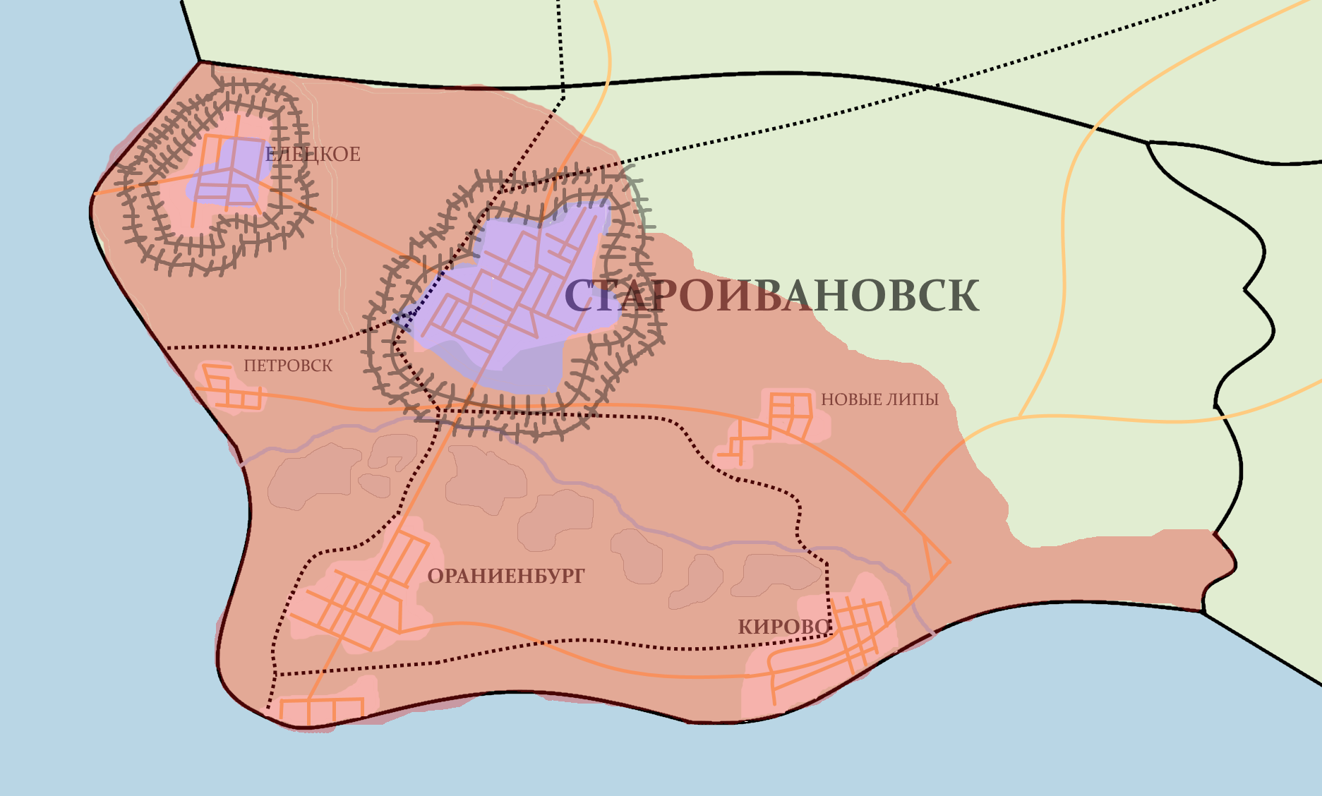 Староивановск карта — копия2