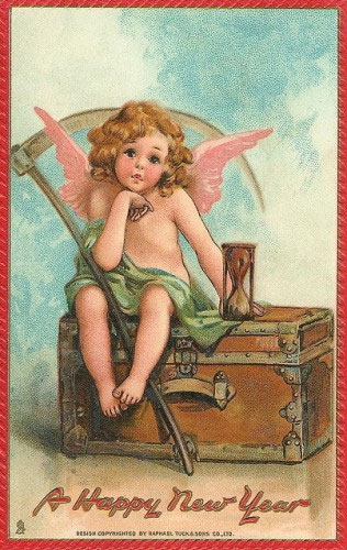 strange and unusual christmas cards from the past century 17