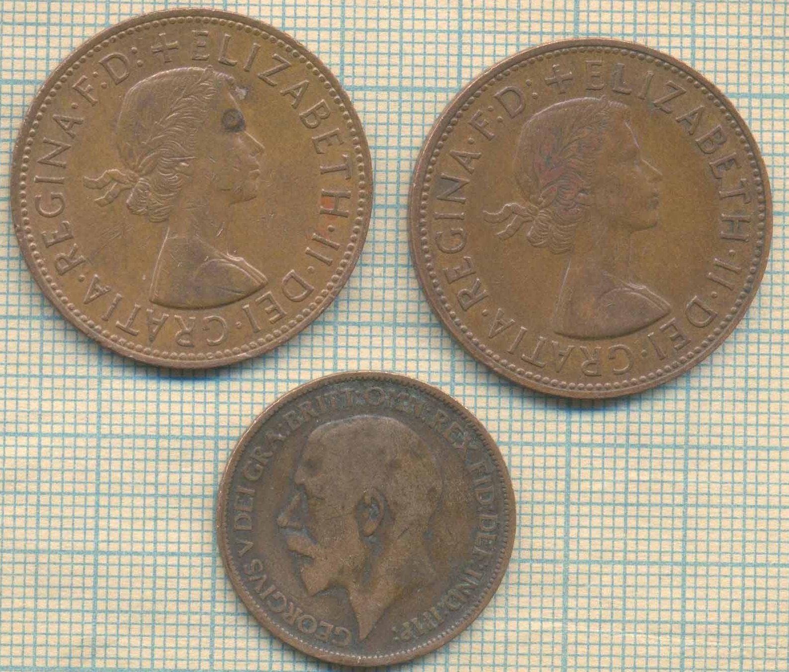 Великобр 3 монеты 4083а