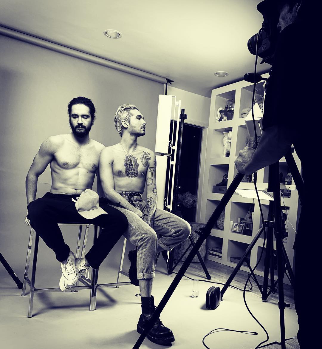 13.01.19 - Tom and Bill at the photoshoot for Malancholic Paradise