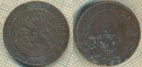 Нидерланды 2 с половиной цента 1880 4949