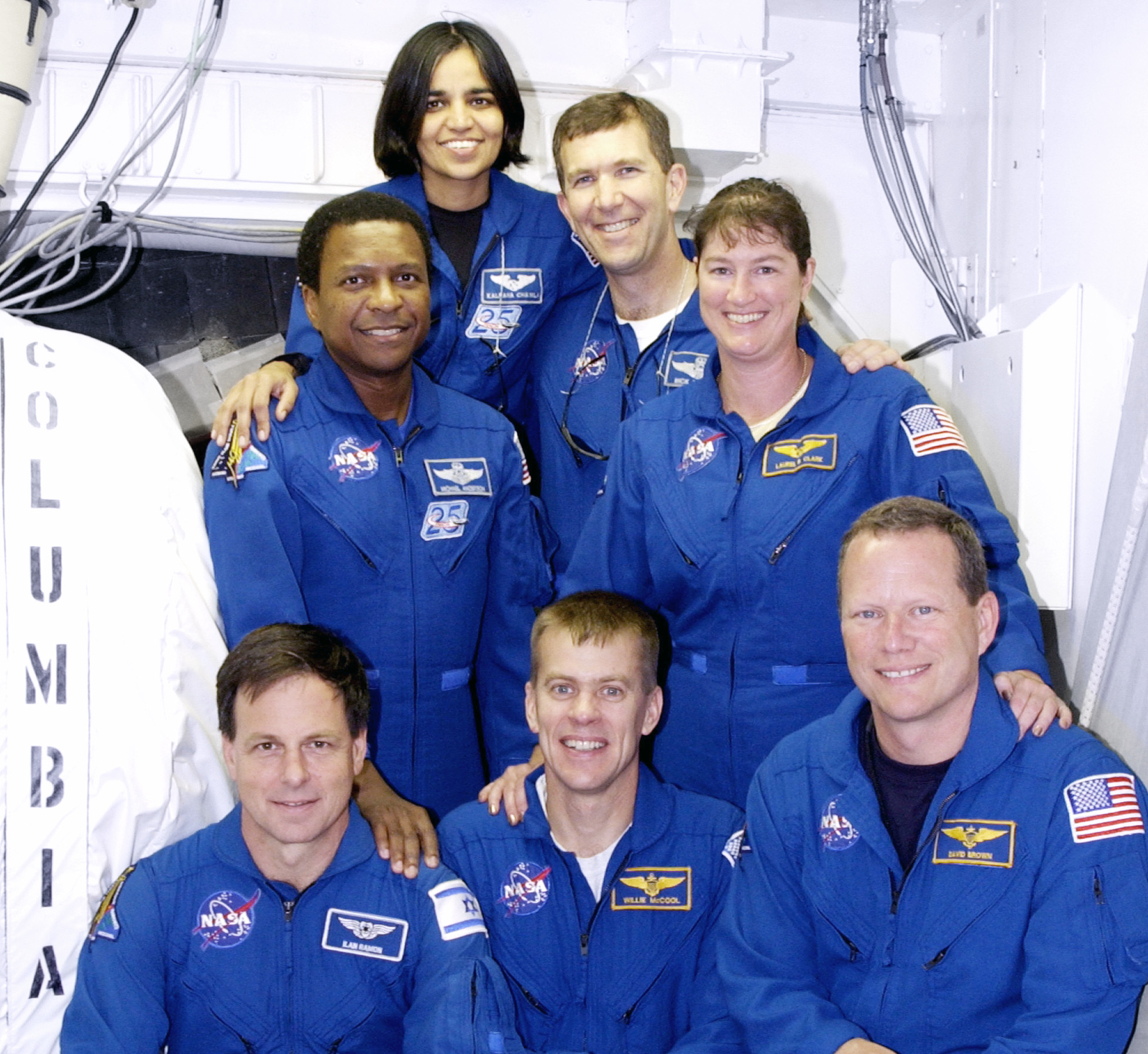 STS-107 Crew portrait