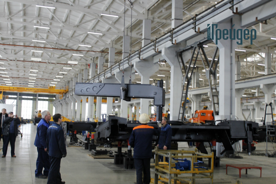 Производственная линия ИМЗ «Автокран»