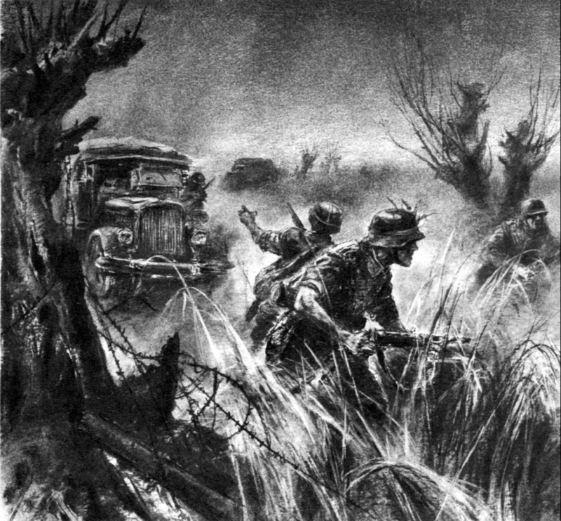 Талантливые рисунки нацистского художника Талантливые рисунки нацистского художника