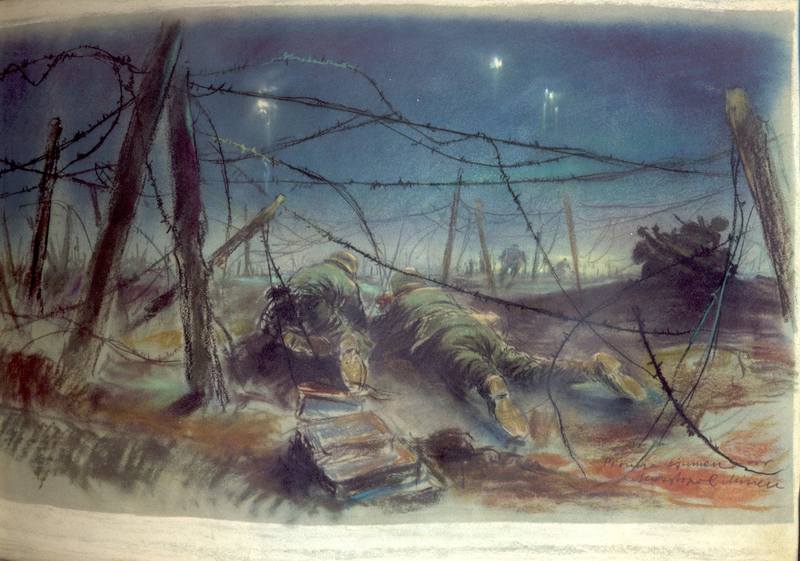 Талантливые рисунки нацистского художника Талантливые рисунки нацистского художника