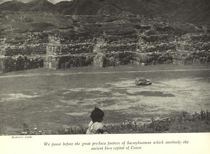 Peru Sacsayhuaman 1943 By Panamerican Highway page 97a