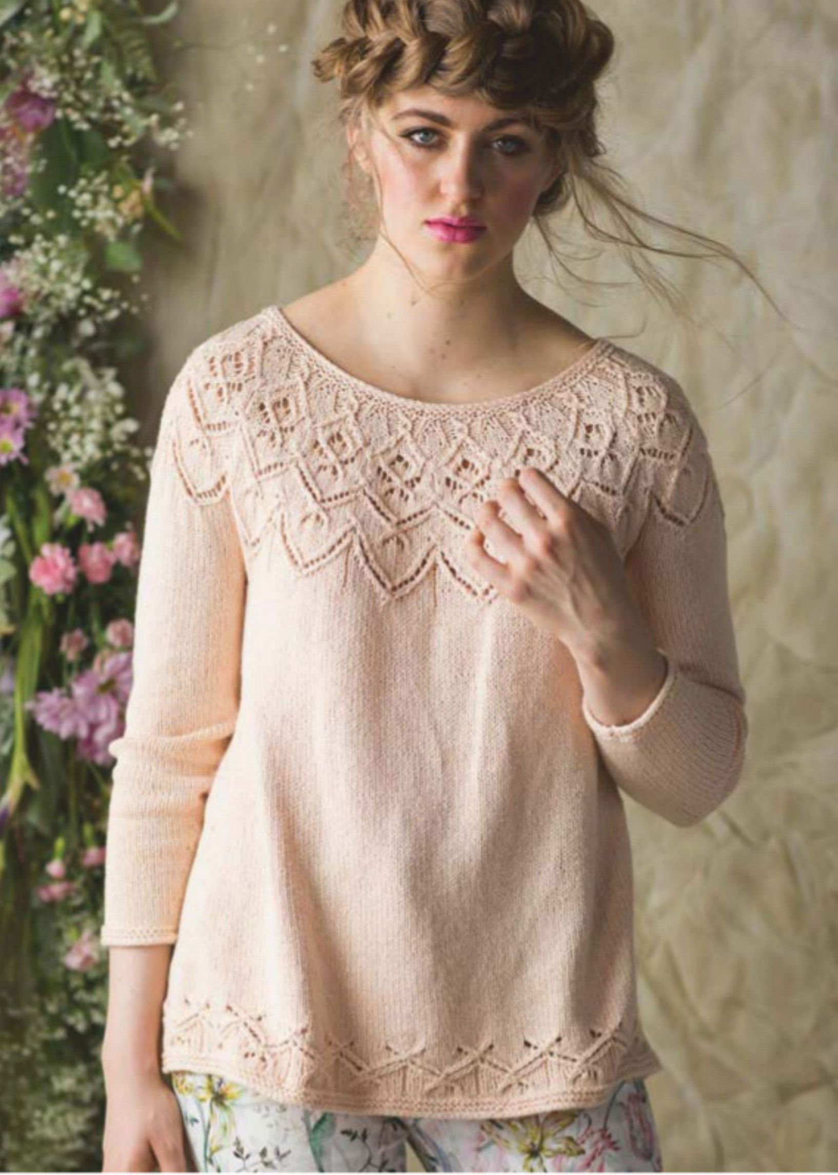 CELOSIA PULLOVER by AMY GUNDERSON-rus 1