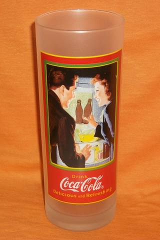 Coca-Cola матовый с картинкой