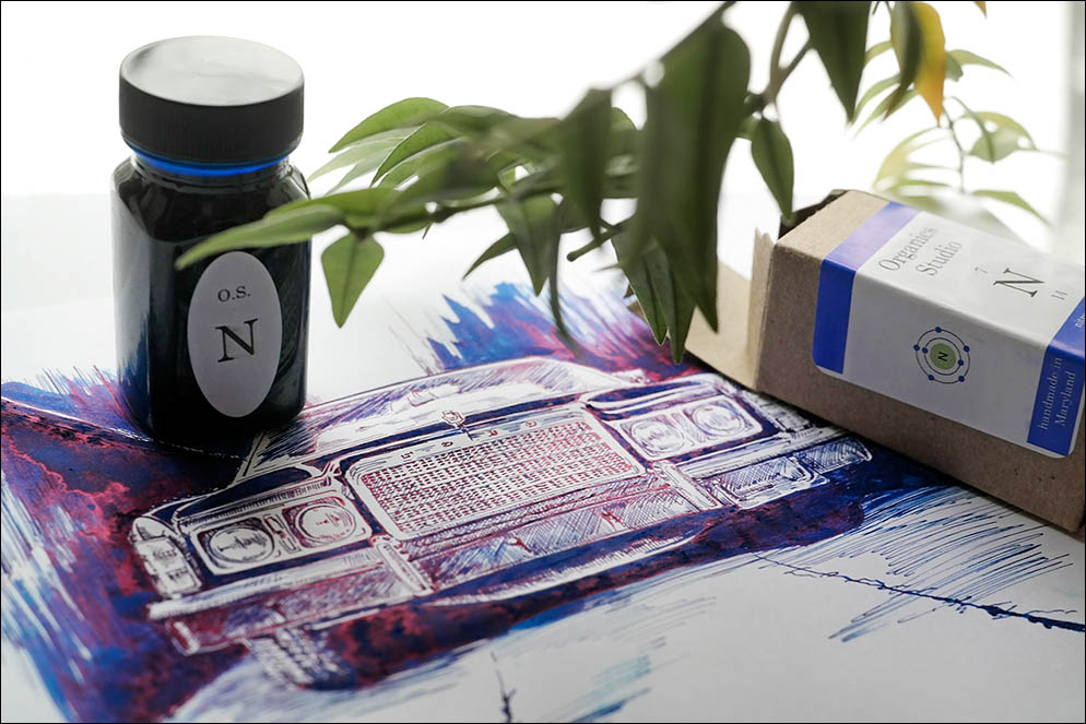 Organics Studio. Nitrogen Royal Blue. Lenskiy.org
